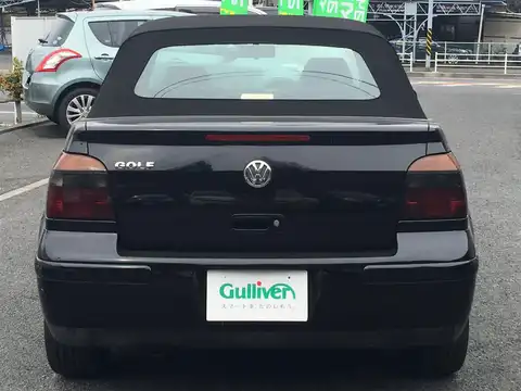 カタログ画像：ゴルフカブリオレ （GOLF CABRIOLET） ベースグレード 2001年7月 GF-1EAGG 2000cc 燃費11.0km / l バック