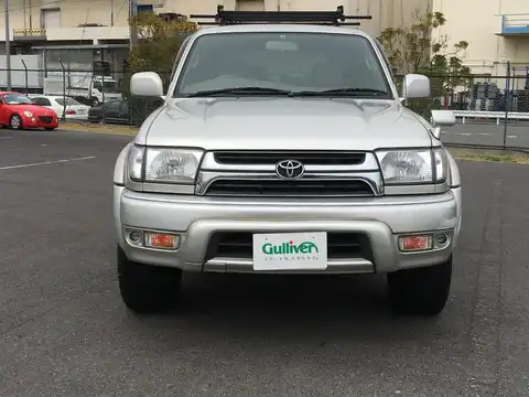 カタログ画像：ハイラックスサーフ （HILUX SURF） ＳＳＲ－Ｘ パッケージＡ 2000年7月 GF-VZN185W 3400cc シルバーメタリック 燃費8.2km / l フロント