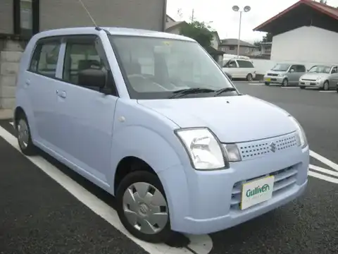 カタログ画像：アルト （ALTO） Ｇ 2006年1月 CBA-HA24S 660cc ムスクブルーメタリック 燃費24.0km / l フロント