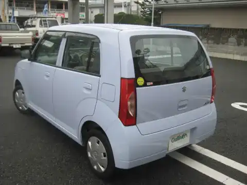 カタログ画像：アルト （ALTO） Ｇ 2006年7月 DBA-HA24S 660cc ムスクブルーメタリック 燃費24.0km / l バック