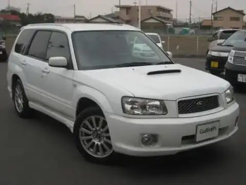 カタログ画像：フォレスター （FORESTER） クロススポーツ 2002年10月 TA-SG5 2000cc ピュアホワイト 燃費12.2km / l メイン（その他）