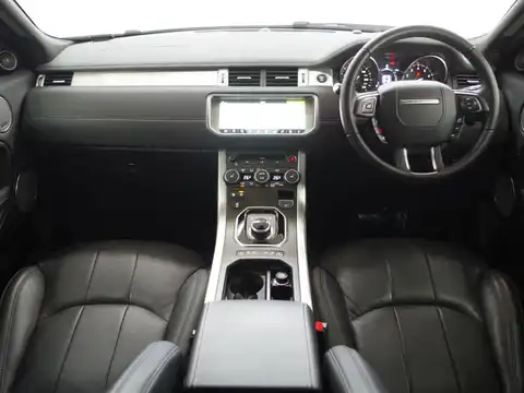 カタログ画像：レンジローバーイヴォーク （RANGE ROVER EVOQUE） アドバンテージエディション 2017年8月 CBA-LV2A 2000cc サントリーニブラック 燃費10.6km / l 内装