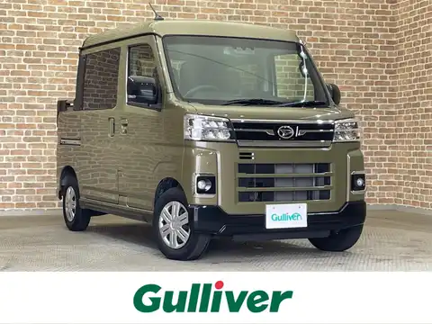 カタログ画像：アトレー （ATRAI） アトレーデッキバン 2021年12月 3BD-S700W 660cc オフビートカーキメタリック 燃費14.7km / l メイン（その他）