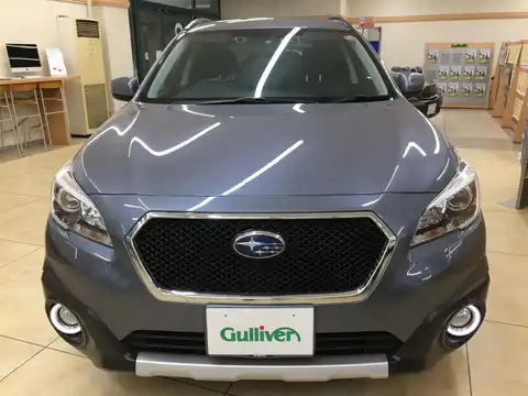 カタログ画像：レガシィアウトバック （LEGACY OUTBACK） リミテッド 2014年10月 DBA-BS9 2500cc ダークグレー・メタリックorプラチナムグレー・メタリック 燃費14.6km / l フロント