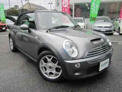 カタログ画像：ＭＩＮＩ （MINI） クーパーＳ コンバーチブル 2006年7月 GH-RH16 1600cc ピュア・シルバー（メタリック）orダーク・シルバー（メタリック） メイン（その他）