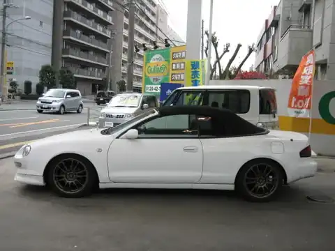 カタログ画像：セリカ （CELICA） コンバーチブル 1997年12月 E-ST202C 2000cc スーパーホワイトII 燃費10.8km / l 外装