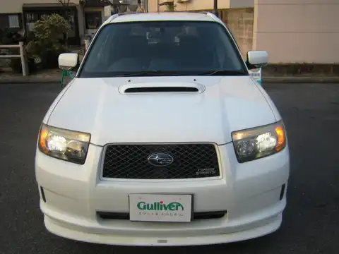 カタログ画像：フォレスター （FORESTER） クロススポーツＳエディション 2006年2月 TA-SG5 2000cc ピュアホワイト 燃費12.2km / l フロント