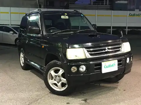 カタログ画像：パジェロミニ （PAJERO MINI） ＶＲ－Ｓ 2003年9月 TA-H58A 660cc ブラックマイカ メイン（その他）