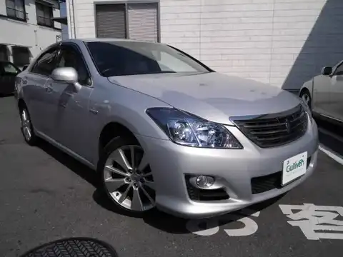 カタログ画像：クラウンハイブリッド （CROWN HYBRID） スペシャルエディション 2009年7月 DAA-GWS204 3500cc プレミアムシルバーパール 燃費14.0km / l メイン（その他）