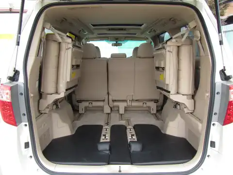 カタログ画像：アルファード （ALPHARD） ３５０Ｘ 2008年5月 DBA-GGH20W 3500cc ゴールドパールクリスタルシャイン 燃費9.5km / l 内装