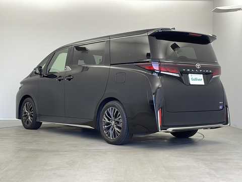 カタログ画像：ヴェルファイア （VELLFIRE） Ｚ プレミア 2023年6月 5BA-TAHA45W 2400cc ブラック 燃費10.2km / l バック