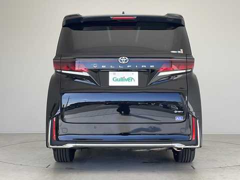 カタログ画像：ヴェルファイア （VELLFIRE） Ｚ プレミア 2025年1月 5BA-TAHA45W 2400cc ブラック 燃費10.2km / l バック