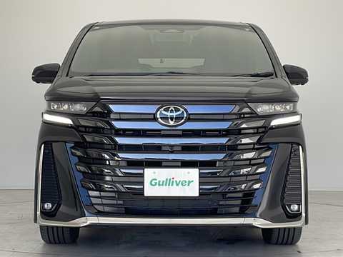 カタログ画像：ヴェルファイア （VELLFIRE） Ｚ プレミア 2025年1月 5BA-TAHA45W 2400cc ブラック 燃費10.2km / l フロント