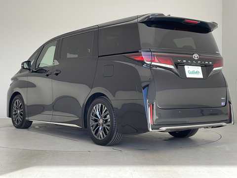 カタログ画像：ヴェルファイア （VELLFIRE） Ｚ プレミア 2025年1月 5BA-TAHA45W 2400cc ブラック 燃費10.2km / l バック