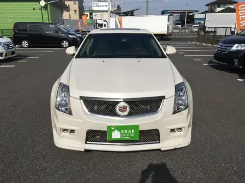 カタログ画像：キャデラックＣＴＳ （CADILLAC CTS） ２．８ 2008年9月 ABA-X322A 2800cc ホワイトダイヤモンド 燃費8.1km / l フロント