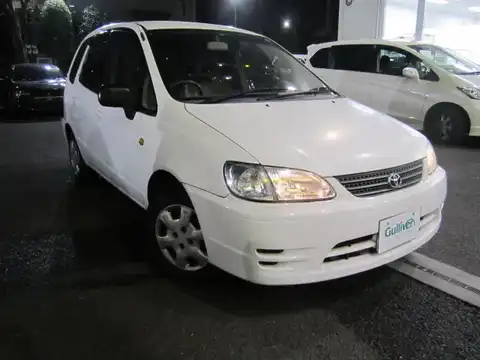 カタログ画像：カローラスパシオ （COROLLA SPACIO） Ｖパッケージ 1999年4月 GF-AE115N 1800cc スーパーホワイトII 燃費11.4km / l メイン（その他）