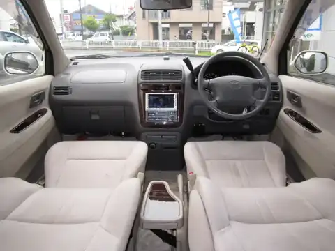 カタログ画像：ガイア （GAIA） リミテッドナビスペシャル 2000年10月 GF-SXM10G 2000cc ホワイトパールマイカ 燃費11.6km / l 内装