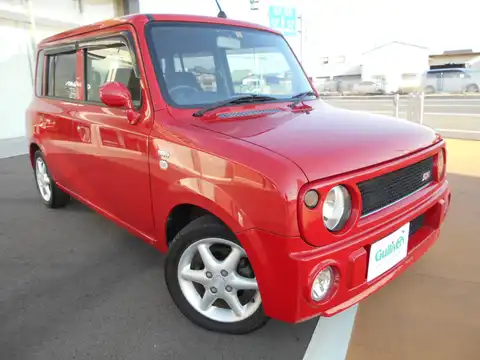 カタログ画像：アルトラパン （ALTO LAPIN） ＳＳ 2004年4月 TA-HE21S 660cc ブライトレッド２ 燃費16.4km / l メイン（その他）