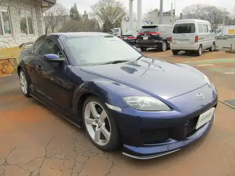 カタログ画像：ＲＸ－８ （RX-8） マツダスピードバージョン 2004年2月 LA-SE3P 1400cc ストラトブルーマイカ メイン（その他）