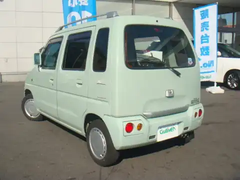 カタログ画像：ワゴンＲ （WAGON R） コラム 1997年11月 E-CV51S 660cc ミストグリーン 燃費17.0km / l 外装