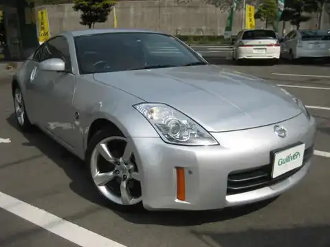 カタログ画像：フェアレディＺ （FAIRLADY Z） バージョンＴ 2008年1月 CBA-Z33 3500cc ブリリアントシルバー（Ｍ）orブレードシルバー（Ｍ） 燃費9.2km / l メイン（その他）