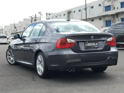 カタログ画像：３シリーズ （3 SERIES） ３２５ｉ Ｍスポーツパッケージ 2007年11月 ABA-VB25 2500cc 燃費9.3km / l バック