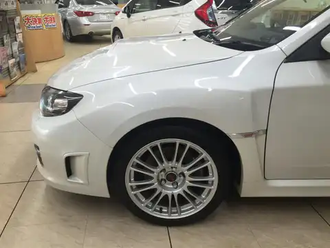 カタログ画像：インプレッサ （IMPREZA） ＷＲＸ ＳＴＩ Ａライン 2009年2月 CBA-GRF 2500cc サテンホワイト・パール 燃費10.0km / l 外装