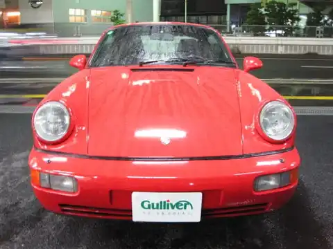 カタログ画像：９１１ （911） ９１１カレラ４ カブリオレ 1991年2月 E-964K 3600cc フロント