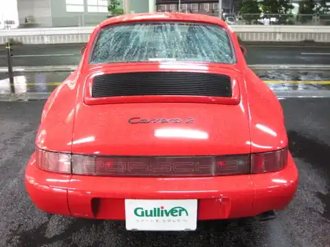 カタログ画像：９１１ （911） ９１１カレラ２ カブリオレ 1991年2月 E-964AK 3600cc バック