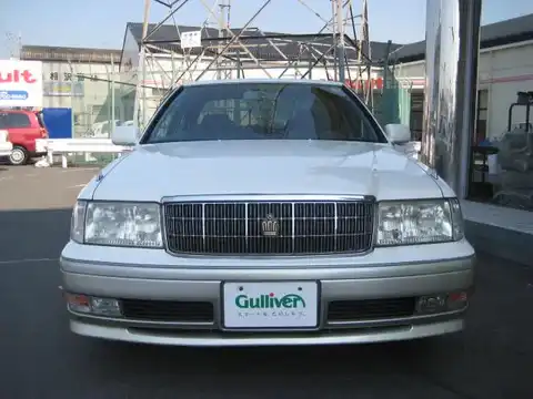 カタログ画像：クラウン （CROWN） ロイヤルサルーンＦｏｕｒ 1998年8月 GF-JZS153 2500cc シルキーシャイントーニング 燃費8.5km / l フロント