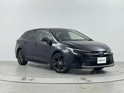 カタログ画像：カローラツーリング （COROLLA TOURING） アクティブスポーツ 2024年4月 6AA-ZWE219W 1800cc アティチュードブラックマイカ 燃費27.3km / l メイン（その他）