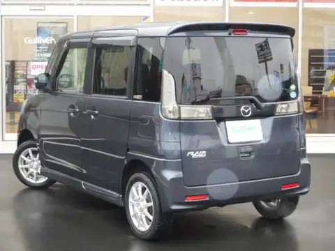 カタログ画像：フレアワゴンカスタムスタイル （FLAIR WAGON CUSTOM STYEL） ＸＳ 2013年10月 DBA-MM32S 660cc ルナグレーパールメタリック 燃費27.8km / l バック