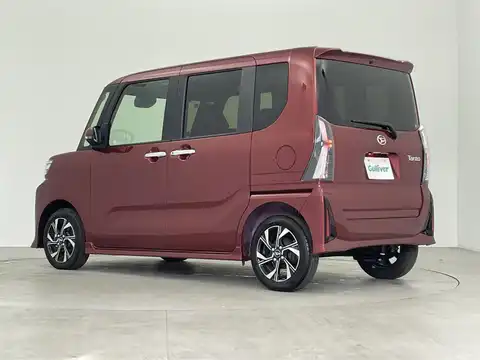 カタログ画像：タント （TANTO） カスタムＸ 2024年10月 5BA-LA660S 660cc ファイアークォーツレッドメタリック 燃費21.4km / l バック