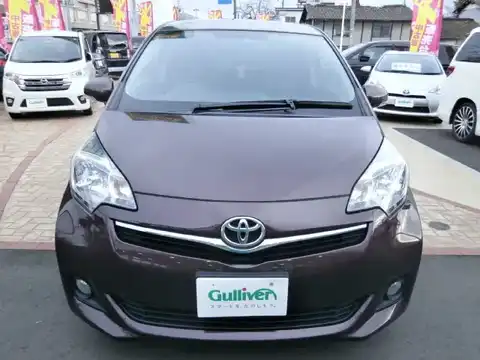 カタログ画像：ラクティス （RACTIS） Ｇ 2010年11月 DBA-NCP120 1500cc ディープアメジストマイカメタリック 燃費18.4km / l フロント