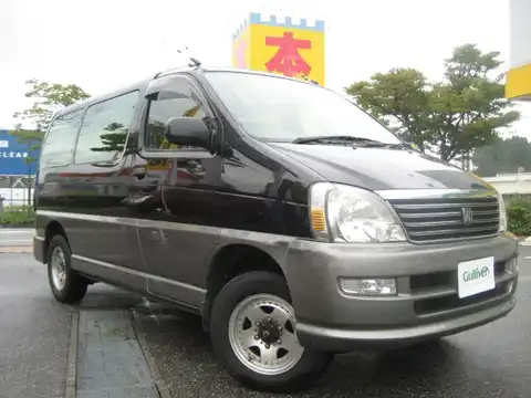 カタログ画像：レジアス （REGIUS） Ｖ Ｌパッケージ ツインムーンルーフ装着車 1999年8月 GF-RCH41W 2700cc アトランティックブルートーニングII 燃費9.0km / l メイン（その他）