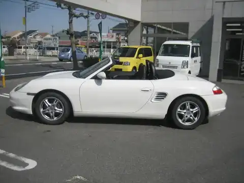 カタログ画像：ボクスター （BOXSTER） ボクスター 2003年9月 GH-98623 2700cc キャララホワイト 燃費9.3km / l 外装