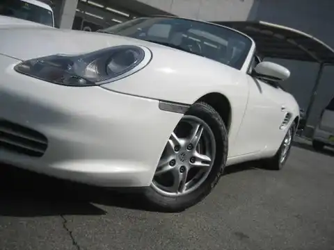 カタログ画像：ボクスター （BOXSTER） ボクスター 2003年9月 GH-98623 2700cc キャララホワイト 燃費9.3km / l 外装