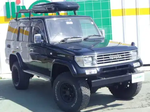 カタログ画像：ランドクルーザープラド （LAND CRUISER PRADO） ４ドア プラドＳＸワイド 1993年5月 Y-KZJ78W 3000cc メイン（その他）