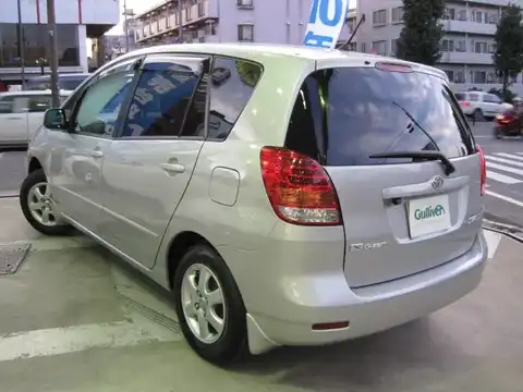 カタログ画像：カローラスパシオ （COROLLA SPACIO） Ｘ Ｇエディション 2005年9月 CBA-ZZE122N 1800cc シルバーマイカメタリック 燃費14.8km / l バック