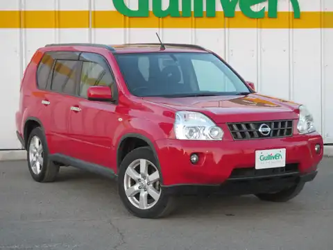 カタログ画像：エクストレイル （X-TRAIL） ２５Ｘ 2007年8月 CBA-TNT31 2500cc バーニングレッド 燃費11.6km / l メイン（その他）