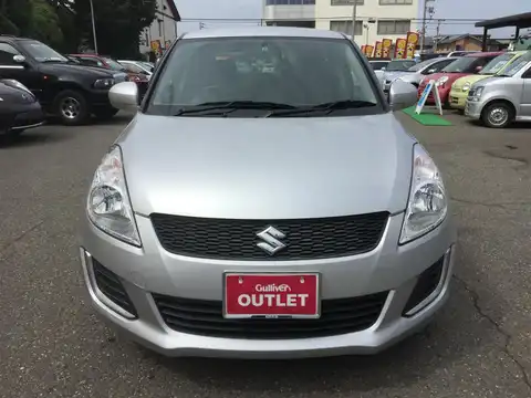 カタログ画像：スイフト （SWIFT） ＸＧ 2014年4月 DBA-ZC72S 1200cc スターシルバーメタリック 燃費20.6km / l フロント