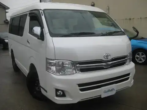 カタログ画像：ハイエースワゴン （HIACE WAGON） ＧＬ 2010年7月 CBA-TRH219W 2700cc ホワイトパールクリスタルシャイン 燃費8.1km / l メイン（その他）