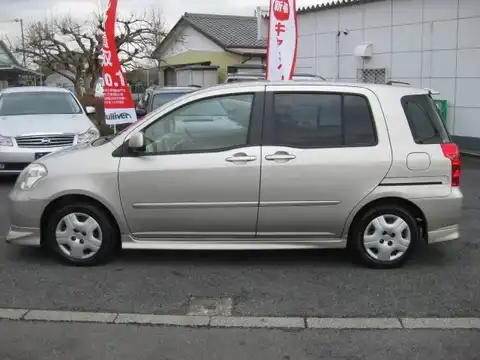 カタログ画像：ラウム （RAUM） ラウム Ｇパッケージ 2005年8月 CBA-NCZ25 1500cc シルバーメタリックグラファイト 燃費15.0km / l 外装