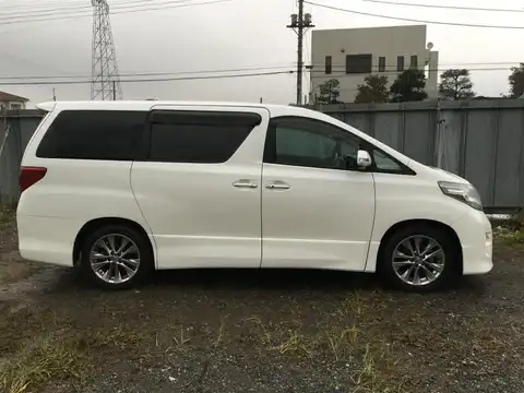 カタログ画像：アルファード （ALPHARD） ２４０Ｓ プライムセレクションⅡ 2010年4月 DBA-ANH25W 2400cc ゴールドパールクリスタルシャイン 燃費10.4km / l 外装