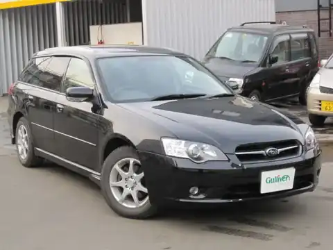 カタログ画像：レガシィツーリングワゴン （LEGACY TOURING WAGON） ２．０ｉ Ｂスポーツ 2005年5月 CBA-BP5 2000cc オブシディアンブラック・パール 燃費14.0km / l メイン（その他）