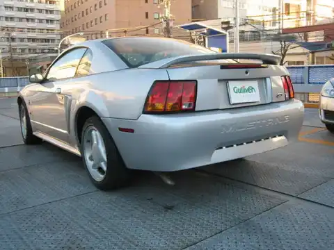 カタログ画像：マスタング （MUSTANG） Ｇクーペ 2000年2月 GF-1FARWP4 3800cc シルバー・クリアコートメタリック 燃費8.6km / l バック