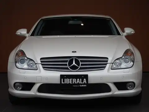 カタログ画像：ＣＬＳクラス （CLS-CLASS） ＣＬＳ３５０ スポーツパッケージ装着車 2008年1月 DBA-219356 3500cc ダイヤモンドホワイト（Ｍ） 燃費8.5km / l フロント