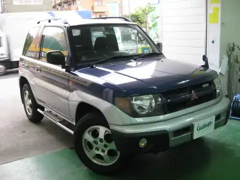 カタログ画像：パジェロイオ （PAJERO IO） ＺＲ 1999年8月 GF-H66W 1800cc ネアーズブルー（Ｐ）／ハミルトンシルバー（Ｍ）・２トーン メイン（その他）