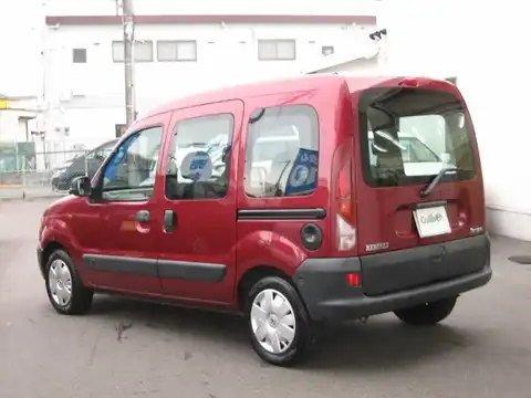 カタログ画像：カングー （KANGOO） １．４ 2002年3月 GF-KCK7J 1400cc スリーズ・レッドＭ バック