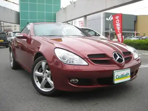 カタログ画像：ＳＬＫ （SLK） ＳＬＫ３５０ 2004年9月 CBA-171456 3500cc インディーレッド（Ｍ）orファイアオパール（Ｓ） 燃費8.5km / l メイン（その他）